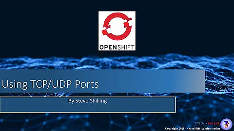OpenShift Services Exposing TCP UDP Ports