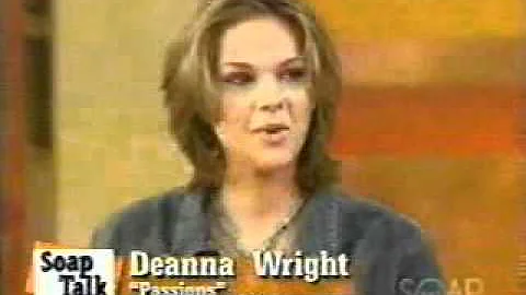 Passions: Deanna Wright (Kay Bennett) on soap talk