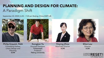 A PARADIGM SHIFT: Planning and Designing for Climate // CarbonPositive RESET! 1.5ºC Global Teach-In