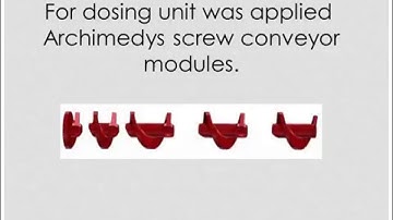 Accurasy Dosing Unit made from Screw Conveyor by  Risutec Oy
