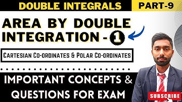 Area By Double Integrals | Important Concepts And Questions | Multiple Integrals | Tutor Abhi