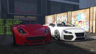 Grand Theft Auto V – i5-2500K & GTX 970 FPS Test