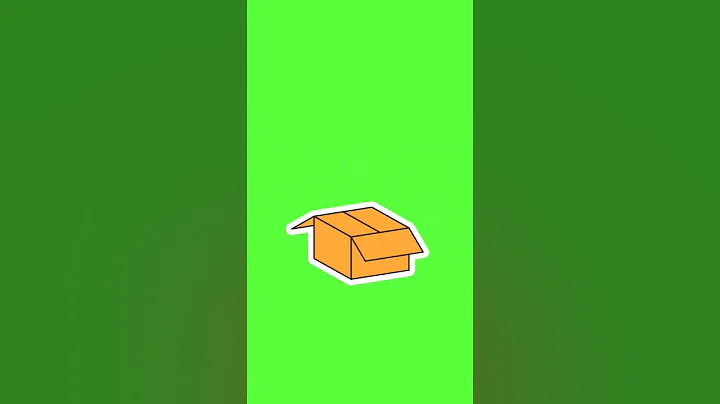 suprise box , offer box , box green screen #greenscreen