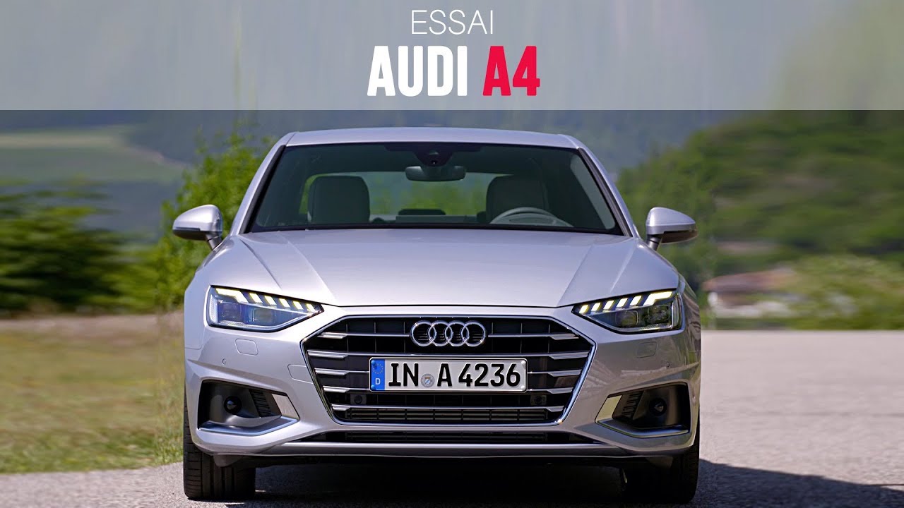 Audi A4 2019  1er contact en vido