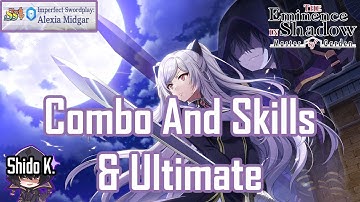Imperfect Swordplay: Alexia Midgar - Combo and Skills & Ultimate (The Eminence in Shadow RPG)