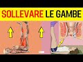 Alza le gambe per 3 minuti ogni giorno e guarda cosa succederà al tuo corpo