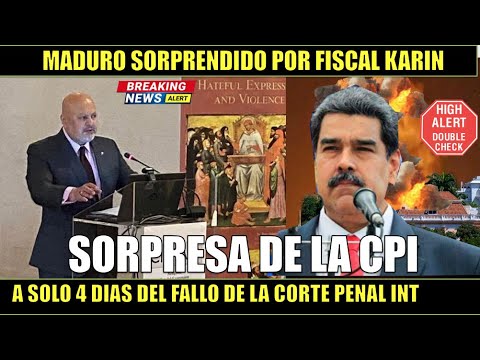 URGENTE!! La CPI da una SORPRESA a MADURO se le acaba el PLAZO