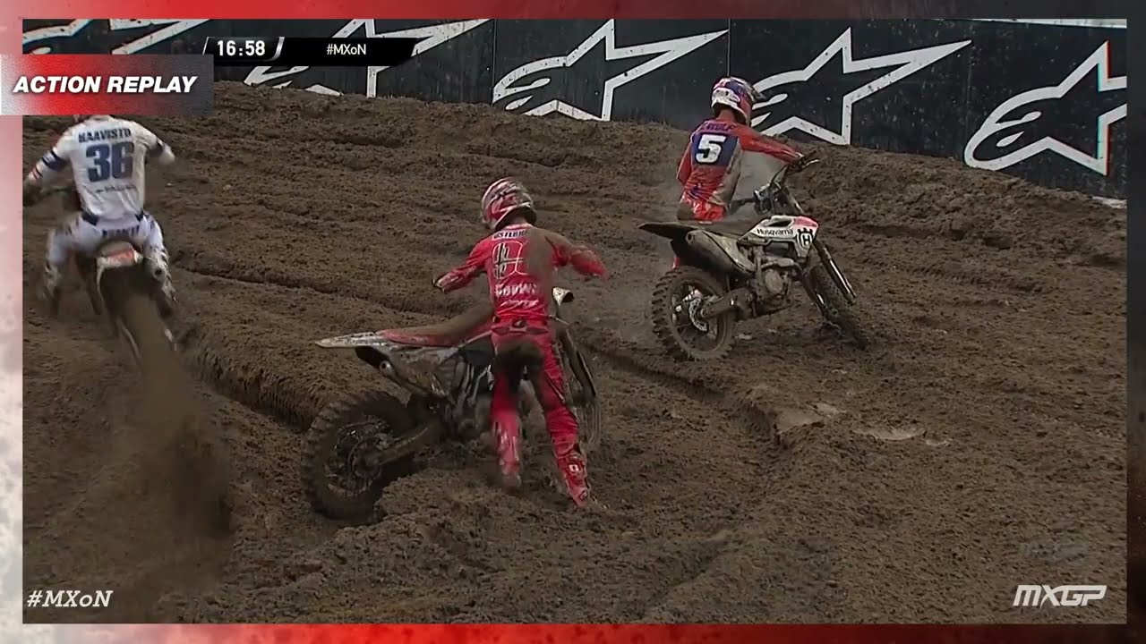 Sexton vs Guadagnini Open and MX2 Monster Energy FIM Motocross of Nations 2022 #MXGP #Motocross