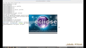 Eclipse Kepler Installation in Debian 8.10