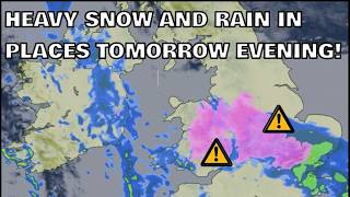 Heavy Snow and Rain in Places Tomorrow Evening! 17th February 2026 screenshot 5