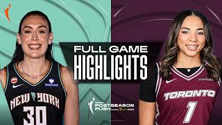 New York Liberty vs. Toronto Tempo | FULL GAME HIGHLIGHTS | September 20, 2026 screenshot 1