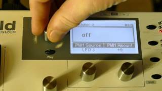 Waldorf Blofeld Tutorial #33: Experiments with PWM "strings"