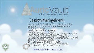 AuricVault   Service Highlight Session Management