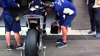 Feel the Sound When Start the Engine Motogp Bike 2014