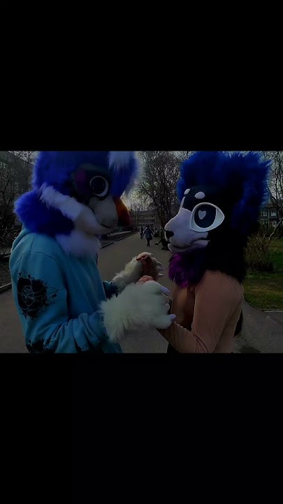 Учу ее видео снимать @SS_fur#рексилегенда#врекомендации#furries#фурри# ...
