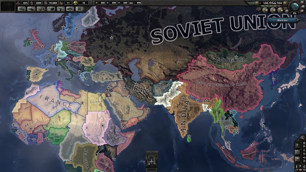 Iron curtain hoi. Мод на холодную войну в hoi 4.