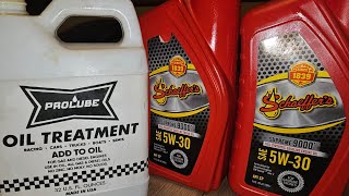 Test Prolube And Schaffer Supreme 9000 5w30  Oil Test  JOIN Me