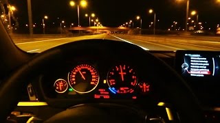 2016 BMW 4 Series 430d xDrive Night Driving LED Lights Test Drive Jazda Próbna Testowa PL