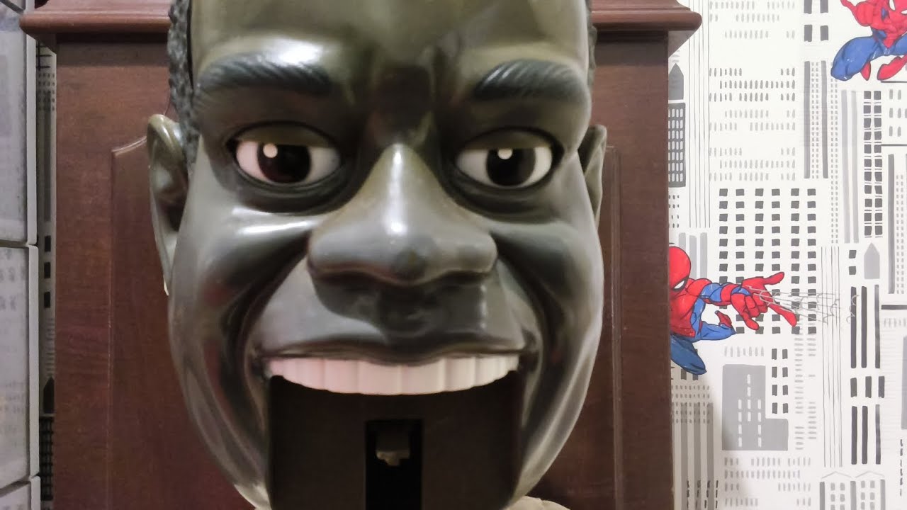 How to remove a mouth peice from a gemmy pop culture (or others) 