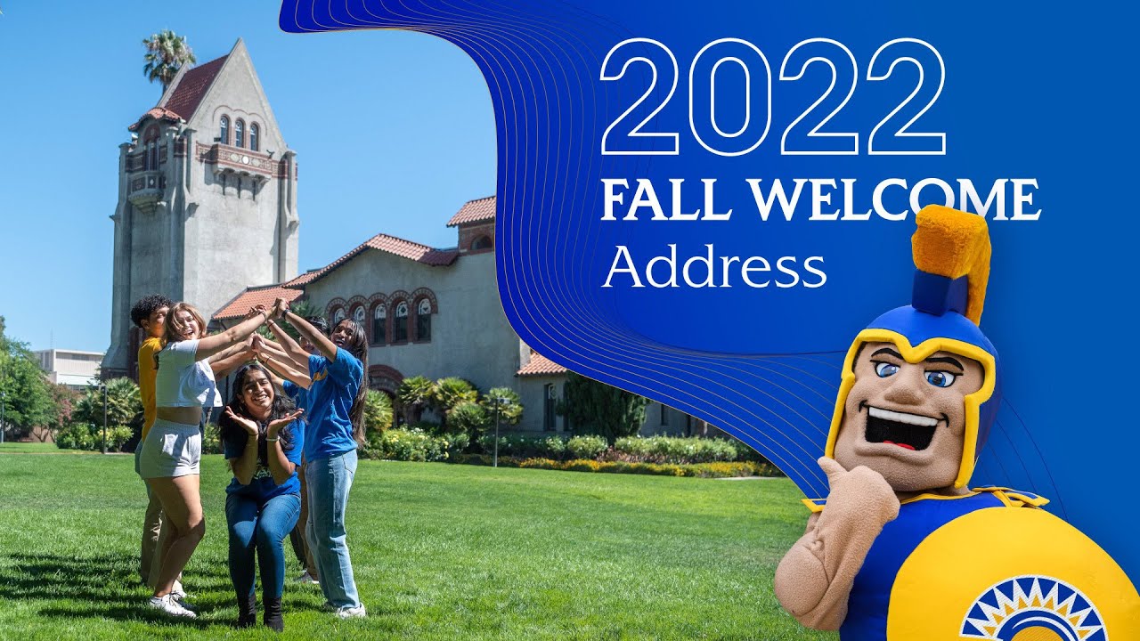 SJSU's Fall address (8/18/2022 at Noon) YouTube