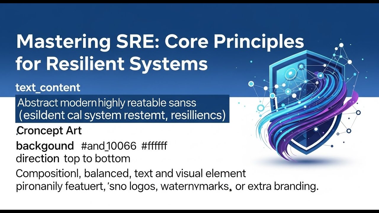 Site Reliability Engineering (SRE): Core Principles You Must Know for Reliable Systems 
