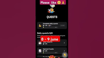 Dropee Question of the day 8 June 2025 || New daily combo today || Dropee daily #dropeeairdrop