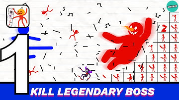 Stick Battle: Mighty Tower War - Gameplay Walkthrough Part 1(iOS, Android)#strategygames