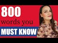 800 Russian Words you MUST KNOW