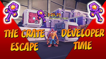 The Crate Escape (1:25.25) - Crash Bandicoot 4 Developer Time Trials
