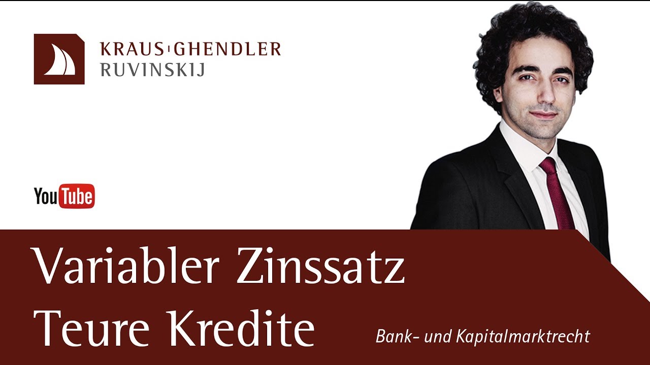 New Variabler Zinssatz - Teure Kredite für Arztpraxen und Apotheken