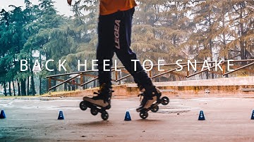 HOW TO SKATE TUTORIAL: BACK HEEL TOE SNAKE - LORENZO GUSLANDI