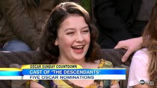 'The Descendants' Cast Interview: Working with George Clooney in A Best-Picture Nominated Film