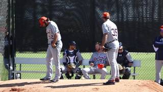 Watch as Justin Verlander, Michael Fulmer throw in the bullpen