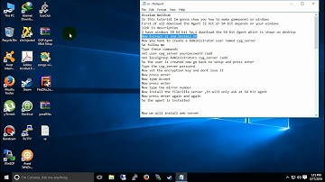 How to create gamepanel on windows and agent fix