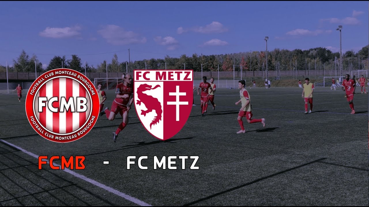 U19 Nationaux FC Montceau Bourgogne - FC Metz - YouTube