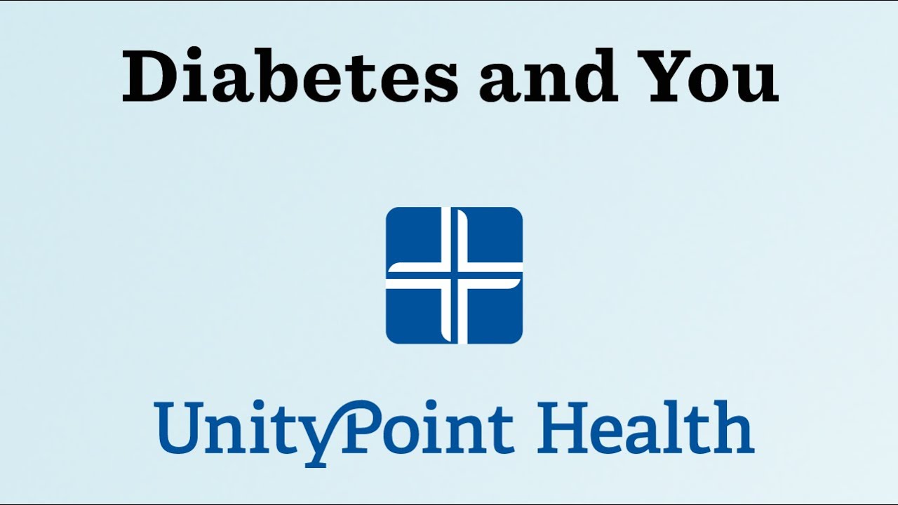 Diabetes and You Education for Patients Newly Diagnosed Diabetes Education YouTube