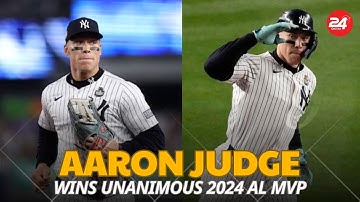 Aaron Judge Wins Unanimous 2024 AL MVP: Historic Season, Postseason Struggles