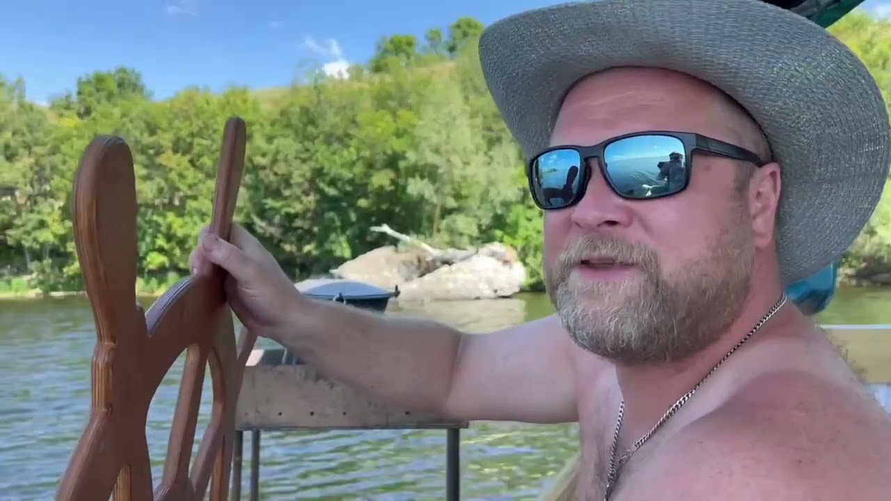 На плоту по волге