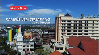 Kota Semarang Dari Udara Drone View Usm  Universitas Semarang 