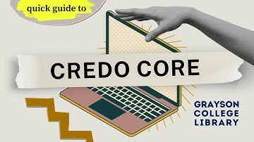 Credo Database (Quick Guide)