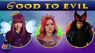 Disney Descendants Characters: Good to Evil