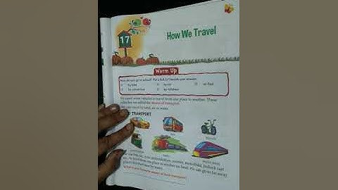 Environmental Studies Chapter-17 | How we travel Part 1 | Class-1st