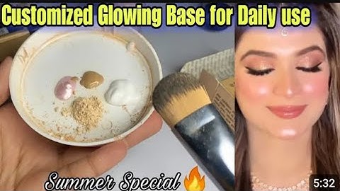 Customized Base for summer