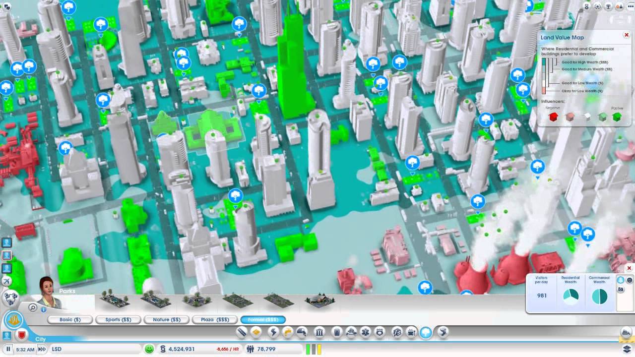 simcity 5 how to get huge buildings youtube