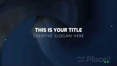 Minimalist Intro Maker Featuring Elegant Graphics