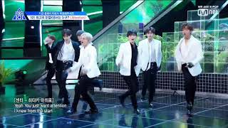 [TONY CUT] Charlie puth 'Attention' | Produce X 101 EP6 190607