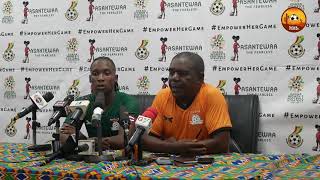 ZAMBIA COACH AND BARBARA BANDA REACT TO 0-1 WIN AGAINST GHANA | PRESS CONFERENCE