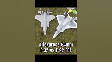 RC plane build F-22 F-35 EDF #build #rc #diy #comparison #aviation #drone #trump #f35 #f22 #raptor