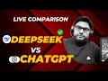 DeepSeek vs ChatGPT: Which AI is Better? (Live Comparison 2025)