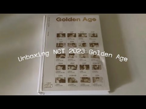 °₊✧. Unboxing NCT 2023 Golden Age (Target Exclusive) °₊✧.